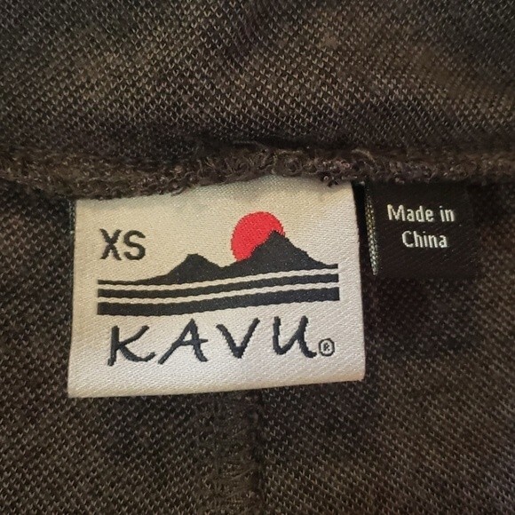 KAVU Lola Print Knit Leggings size XS - Picture 8 of 9